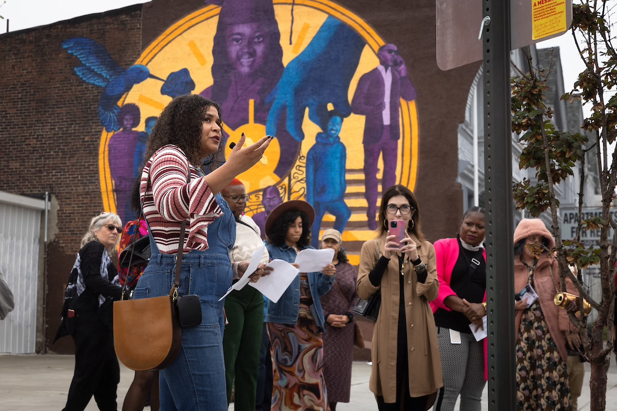 Exterior of Mural Arts: Mural Mile Walking Tour with Jane Golden
