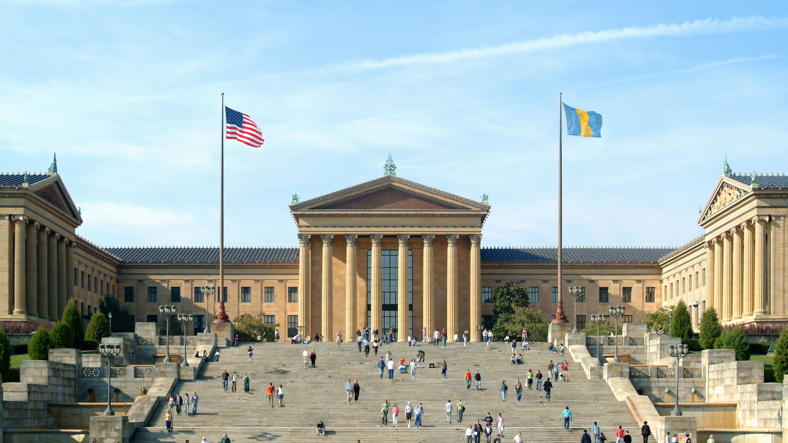 Exterior of Philadelphia Museum of Art